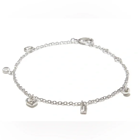 Coach Silver Charm Bracelet - Picture 1 of 4